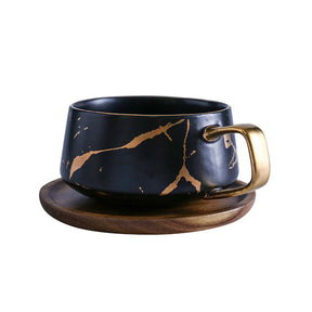 Gold Marble Mug