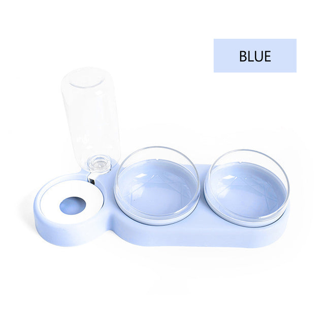 Double Bowls food Feeder