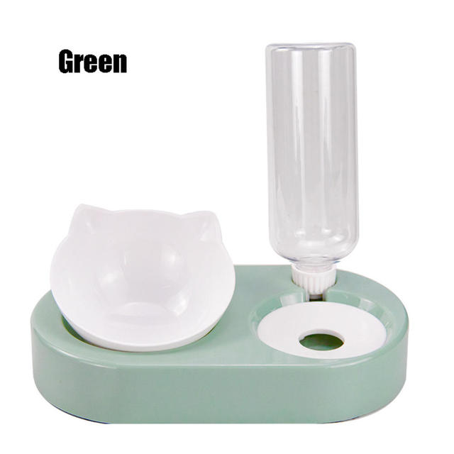 Double Bowls food Feeder