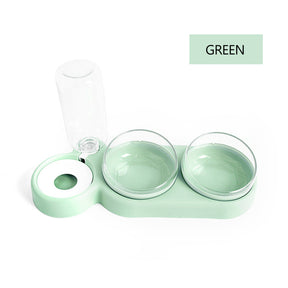 Double Bowls food Feeder
