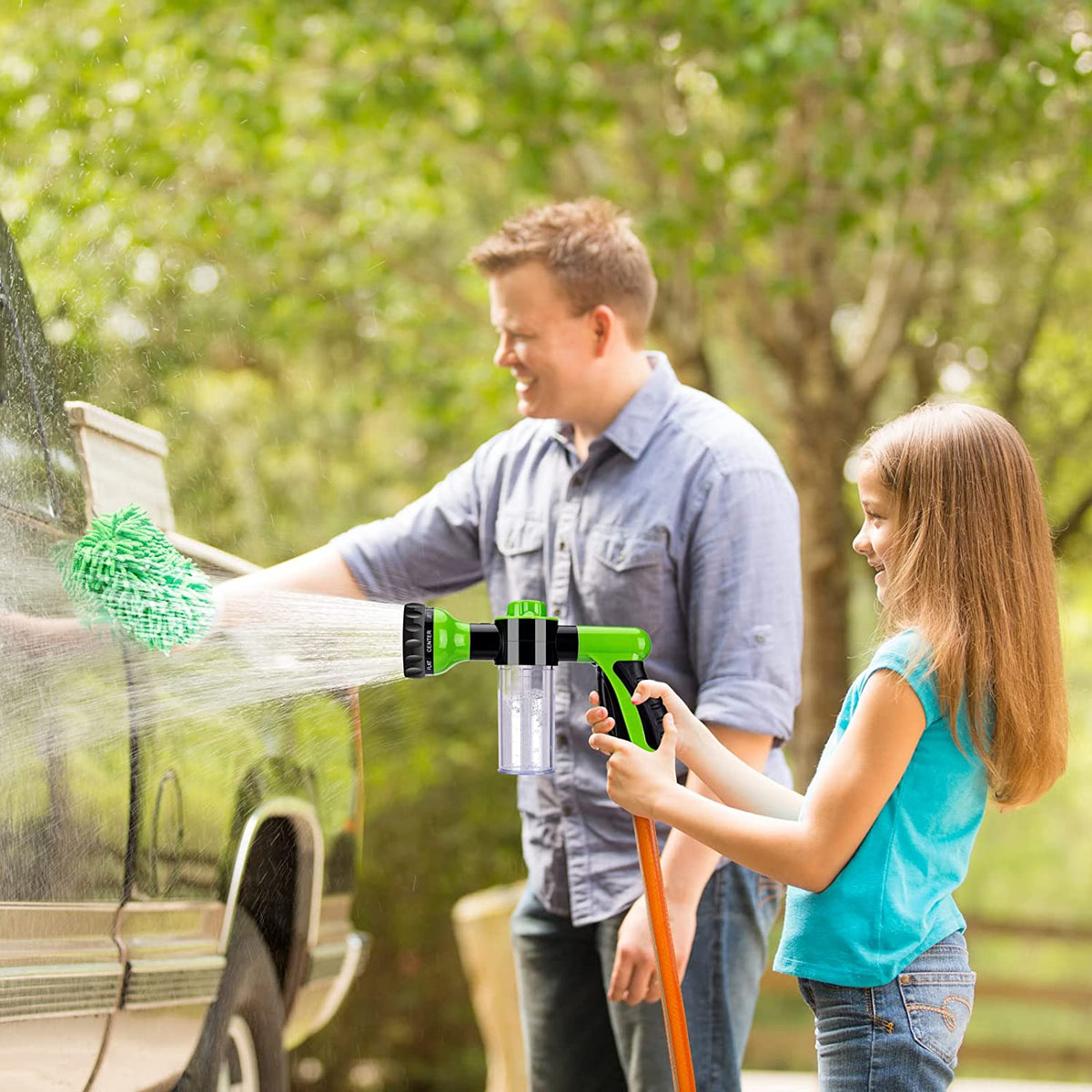 Water Hose Nozzle Gun