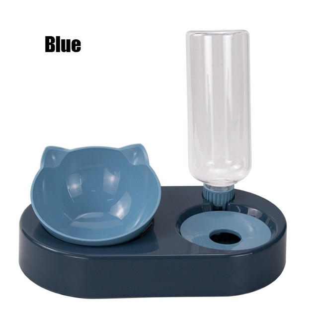 Double Bowls food Feeder