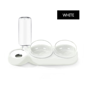 Double Bowls food Feeder