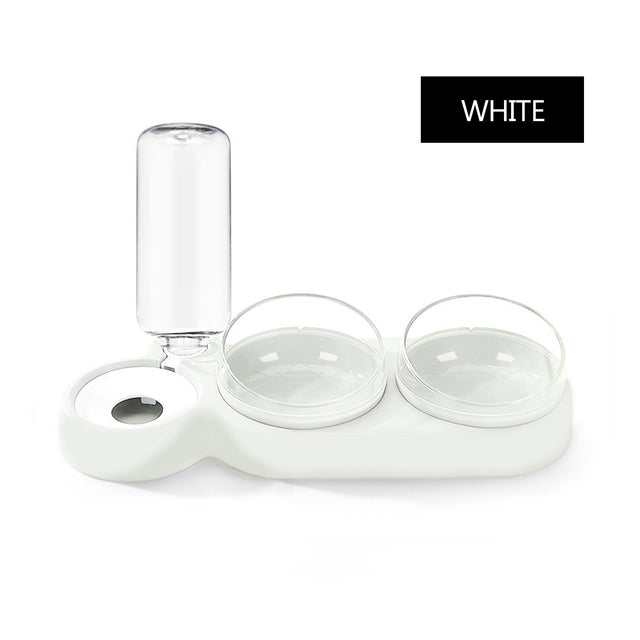 Double Bowls food Feeder